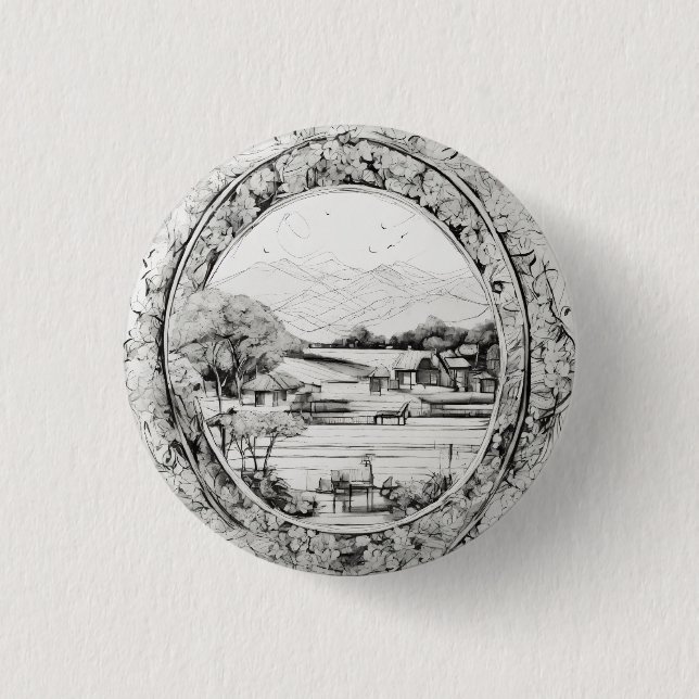 Bóton Redondo 2.54cm Coleção de Botões Clássicos: Elegância Versátil (Frente)