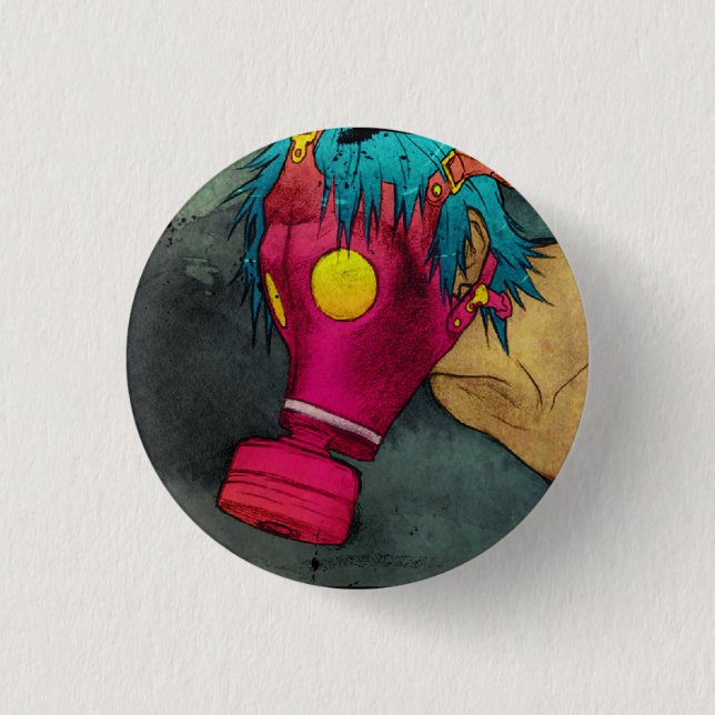 BÓTON REDONDO 2.54CM COMBATE (Frente)