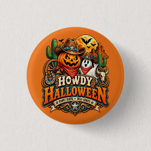 Bóton Redondo 2.54cm Como vai Halloween