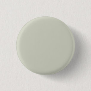Bóton Redondo 2.54cm Cor Sólida do Sage Branco