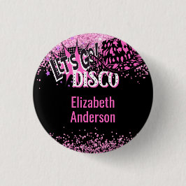 Bóton Redondo 2.54cm Cowgirl Disco Despedida de Solteira Vamos Última C