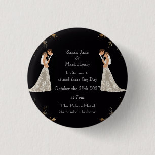 Bóton Redondo 2.54cm crachá