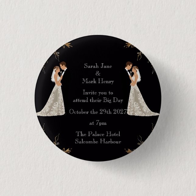 Bóton Redondo 2.54cm crachá (Frente)