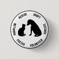 Crachá da protecção animal dos animais da ajuda