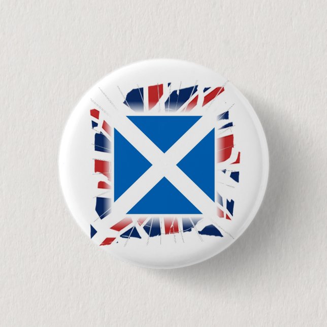 Bóton Redondo 2.54cm Crachá da União Quebrada (Frente)