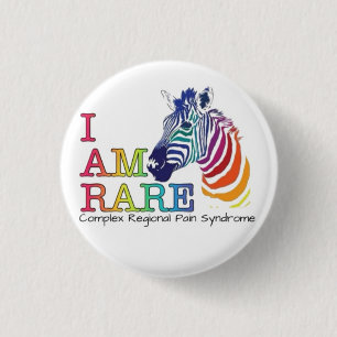 Bóton Redondo 2.54cm crachá de 1,25" - síndrome de dor regional complex