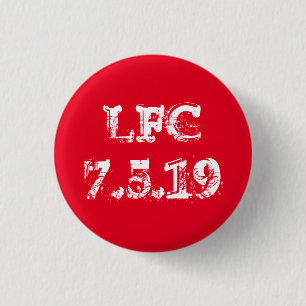 Bóton Redondo 2.54cm Crachá de Liverpool FC - 7.5.19