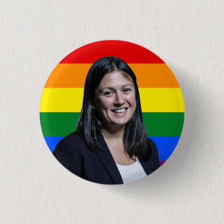 Bóton Redondo 2.54cm Crachá LGBT Lisa Nandy