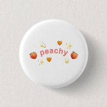 Crachá Peachy do Pin