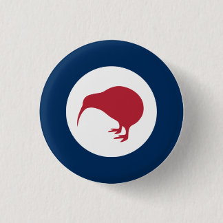Bóton Redondo 2.54cm Crachá Roundel Kiwi NZ