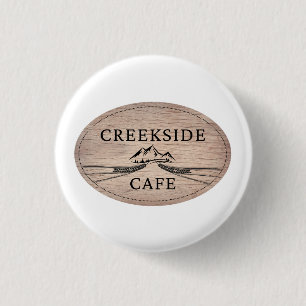 Bóton Redondo 2.54cm Creekside Cafe Collectible Pin