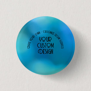 Bóton Redondo 2.54cm Crie seu personalizado personalizado