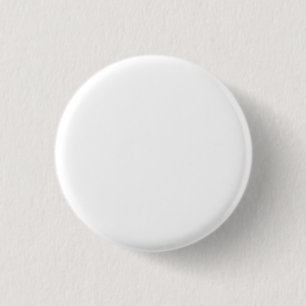 Bóton Redondo 2.54cm Crie seu próprio branco