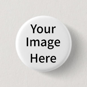 Bóton Redondo 2.54cm Crie sua própria imagem personalizada aqui