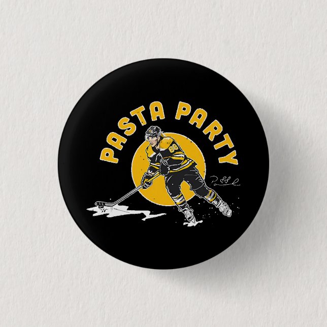 Bóton Redondo 2.54cm David Pastrnak (Frente)