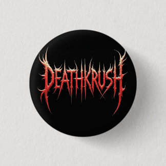 Bóton Redondo 2.54cm Deathkrush - Pin button