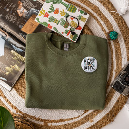 Bóton Redondo 2.54cm Deixe-me perguntar à minha esposa. Humor do casame