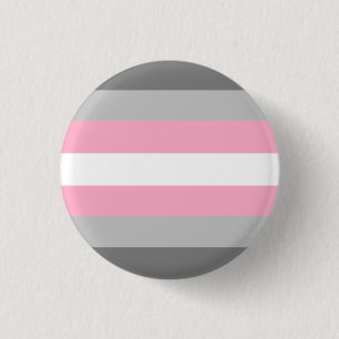 Bóton Redondo 2.54cm Demigirl Pride Flag Badge