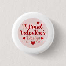Design de Tipografia de Amor Mínimo para o Dia dos