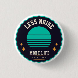 Bóton Redondo 2.54cm Design do Botão Retroativo