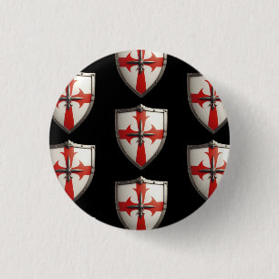 Bóton Redondo 2.54cm design do escudo cruzador