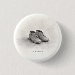 Bóton Redondo 2.54cm Dia Minimalista de Recordação do Holocausto