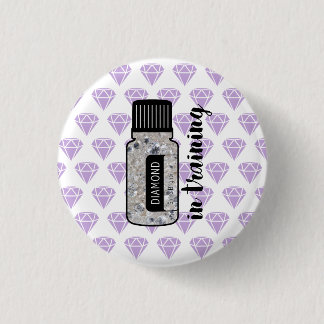 Bóton Redondo 2.54cm Diamante no botão do treinamento