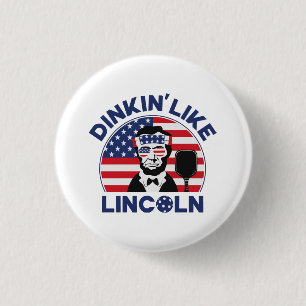 Bóton Redondo 2.54cm Dinkin Tal Lincoln