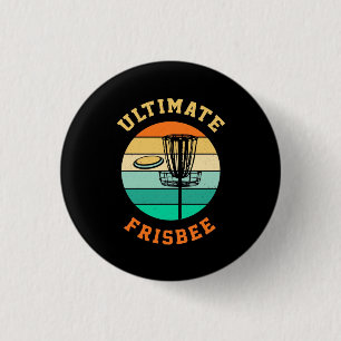 Bóton Redondo 2.54cm Disk Golf Ultimate Frisbee