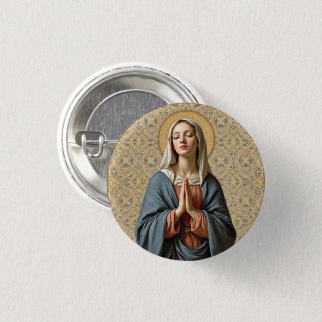 Bóton Redondo 2.54cm Divine Grace Prayer (Frente & Verso)