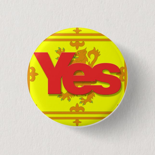 Bóton Redondo 2.54cm Do leão de Rampamt crachá sim (Frente)