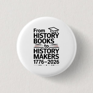 Bóton Redondo 2.54cm Do Livro De História Para Os Criadores De História