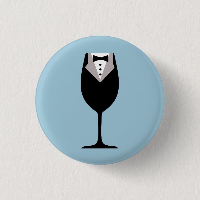 Bóton Redondo 2.54cm Dom da identificação do convidado (Frente)