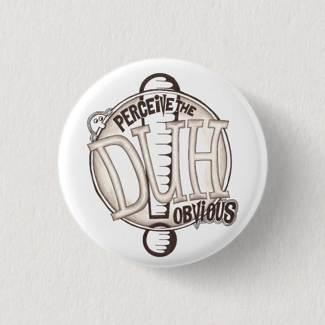 BÓTON REDONDO 2.54CM DUH UM (Frente)