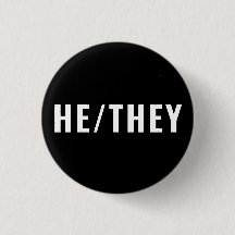 Ele é o gênero Pronuncia branco e preto simples