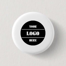 Bóton Redondo 2.54cm Elegant Simple Custom Round Button for Branding