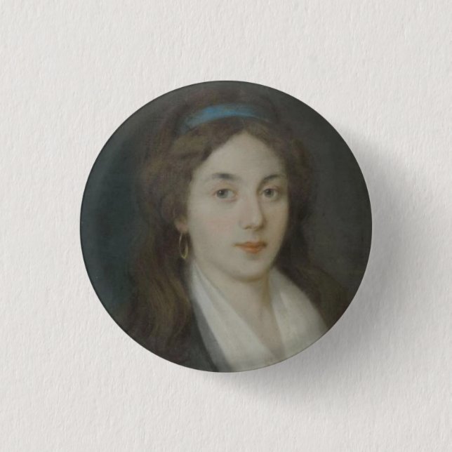 Bóton Redondo 2.54cm Eleonore Duplay (Frente)