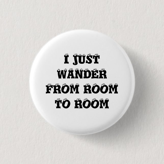 Bóton Redondo 2.54cm Encha o modelo do botão (Frente)