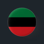 Bóton Redondo 2.54cm Energia Negra Pan-Africana<br><div class="desc">Mostre seu orgulho negro com essas cores pan-africanas!</div>