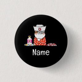 Bóton Redondo 2.54cm Enfermeira