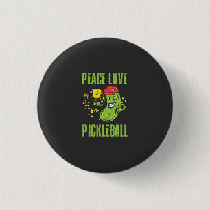 Bóton Redondo 2.54cm Engraçado Pickleball