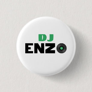 Bóton Redondo 2.54cm Enzo DJ