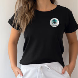 Bóton Redondo 2.54cm Equine Veterinarian, Line Art Vintage Horse Flower