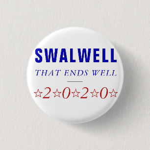 Bóton Redondo 2.54cm Eric Swalwell 2020 Presidente democrata Ticket