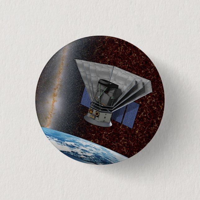 Bóton Redondo 2.54cm espaçador SPHEREx Galaxy (Frente)