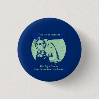 Bóton Redondo 2.54cm Este é o nosso momento - Button Pin