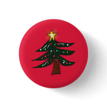 Estrela de árvore de Natal desenhada à mão