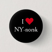 Eu amo o bagde de NY-norsk - de Lilyhammer Noruega