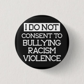 Bóton Redondo 2.54cm Eu não consinto