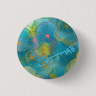 Bóton Redondo 2.54cm EU TE AMO À LUA E ao botão TRASEIRO